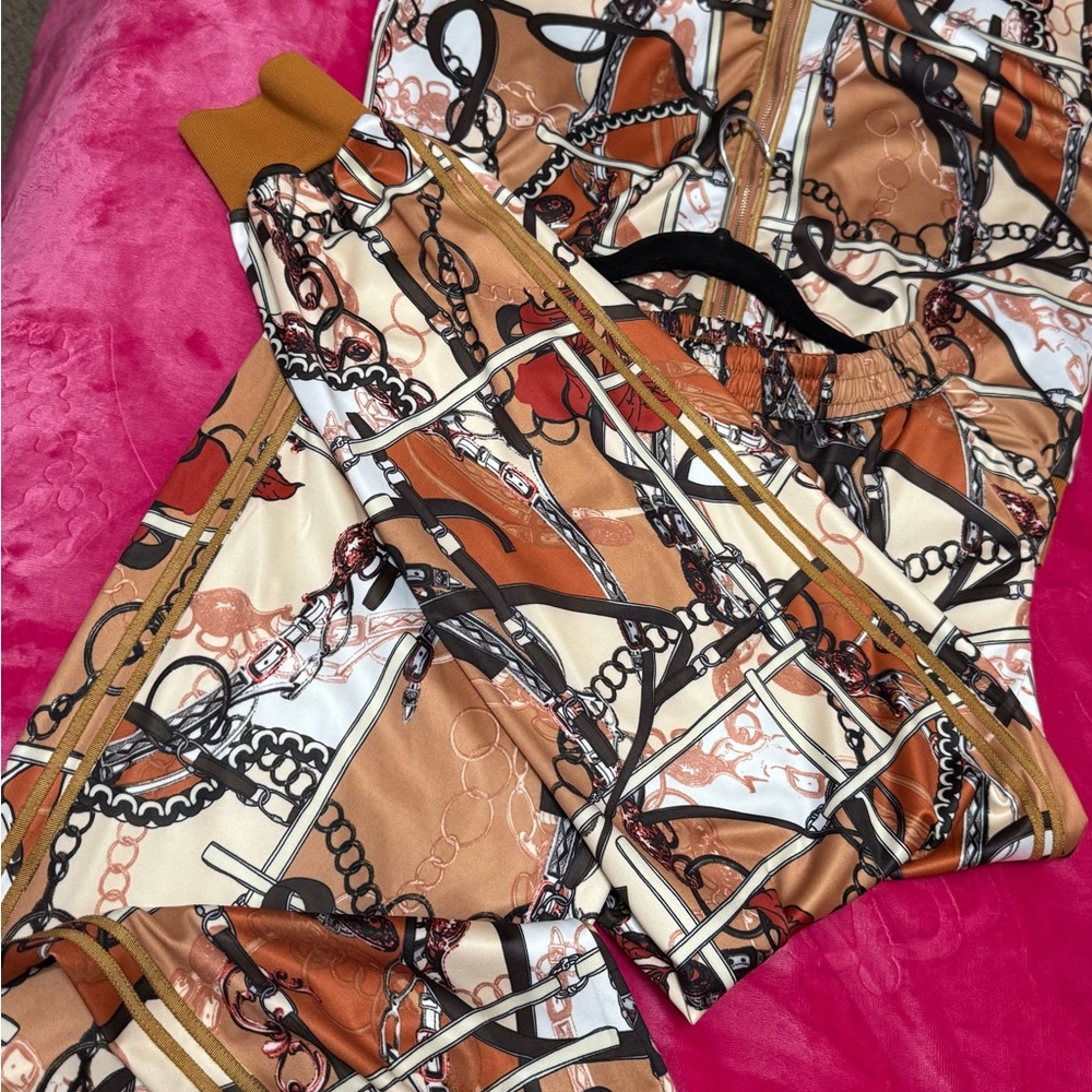 Chain Print Tracksuit